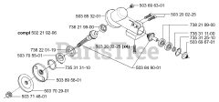 Husqvarna 225 E - Husqvarna Handheld Edger (2000-10) Gearhead