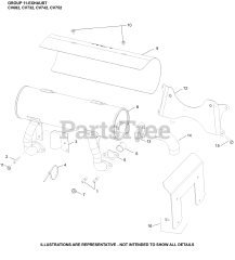 Kohler CV732-3000 - Kohler Command PRO Engine, Basic Version, 23.5hp, 747cc 11 Exhaust