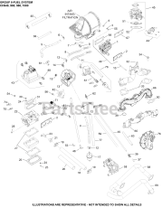 Kohler CH940-3004 - Kohler Command PRO Engine, Basic Version, 32.5hp, 999cc 08 Fuel System