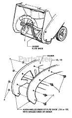 Snapper LE 3191R (7085661) - Snapper 19" Snow Thrower, 3hp ACCESSORIES- FLITE SHOE KITS