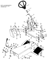 AGCO 508 (1600356) - AGCO Rear-Engine Riding Mower, 8hp