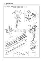 RedMax HTZ 2401 - RedMax Hedge Trimmer (SN: 60100000 & Above) (2006-01)