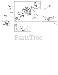 Briggs & Stratton 33R877-0015-B5 - Briggs & Stratton Vertical Engine