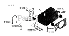 Husqvarna 40 - Husqvarna Chainsaw (1986-12) Crankcase