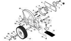Shindaiwa LE 242 - Shindaiwa Lawn Edger (SN: T16911001001 - T16911999999)