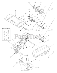 Yard Machines 21A-395A729 - Yard Machines Tiller (2004) (Home Depot)