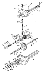 Yard Machines 13A747GF062 - Yard Machines Lawn Tractor (1997) (Lowes)