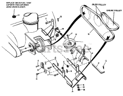 Simplicity 990476 - Simplicity 27" Rotary Snow Thrower Attachment HITCH GROUP