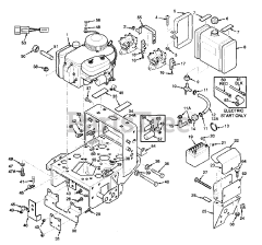 Scag SWZ48-15KH - Scag 48" Walk-Behind Mower, 15hp Kohler (SN: 4070001 - 4079999) Engine Deck