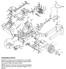 Gravely 950001 (200) - Gravely Skidster without Trencher Valve, 20hp Honda (SN: 000101 & Above)
