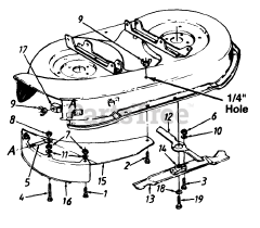 Premiere 134I665F321 - Premiere Lawn Tractor (1994) (Northstar Outdoor Eq) Mulching Kits