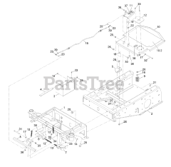 Exmark ZS4630 - Exmark Z-Spray Intermediate Stand-on Sprayer, 5 GPM Pump (SN: 404314159 - 406294344) (2019)
