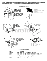 Murray G 4315010 - Murray 43" Lawn Tractor (1997)
