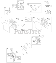 Briggs & Stratton 95402-0517-B1 - Briggs & Stratton Horizontal Engine
