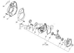 Echo SRM-4605 - Echo Brush Cutter (SN: 20001001 - 20999999)