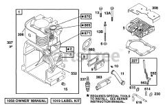 Briggs & Stratton 83412-0106-01 - Briggs & Stratton Horizontal Engine