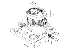 Bolens 13W1762F065 - Bolens Lawn Tractor (2013)