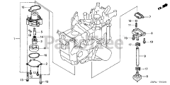 Honda BFP8 D2 XRA (BAAJ) - Honda Outboard Engine, Made in Japan (SN: BAAJ-1100001 - BAAJ-9999999) OIL PUMP