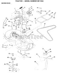 Electrolux/AYP DE 1136 A - Electrolux/AYP Lawn Tractor