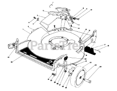 Toro 20584 - Toro Walk-Behind Mower (SN: 007000001 - 007999999) (1987)