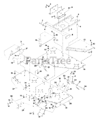 Gravely 888031 - Gravely 60" Deck for Gear Drive Pro-Master Mower (SN: 000101 & Above)