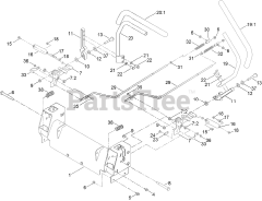 Toro 74874 (X 4850) - Toro 48" Titan Zero-Turn Mower (SN: 400000000 - 409239999) Motion Control Assembly