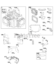 Briggs & Stratton 40T876-0011-G1 - Briggs & Stratton Vertical Engine