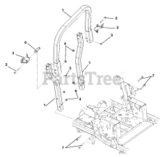 Gravely 992190 (PM 260H) - Gravely Pro-Master 60" Zero-Turn Mower, Kohler (SN: 000101 & Above)