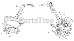Poulan HD F550 L - Poulan Front-Tine Tiller (2002)