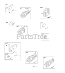 Briggs & Stratton 10A902-2140-E2 - Briggs & Stratton Vertical Engine Exhaust System