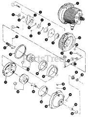 Snapper 1650 A (80524) - Snapper Garden Tractor, 16hp Hydrostatic Transmission