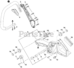 Echo CS-8000 - Echo Chainsaw (Type 1E) (SN: 001001 - 999999)
