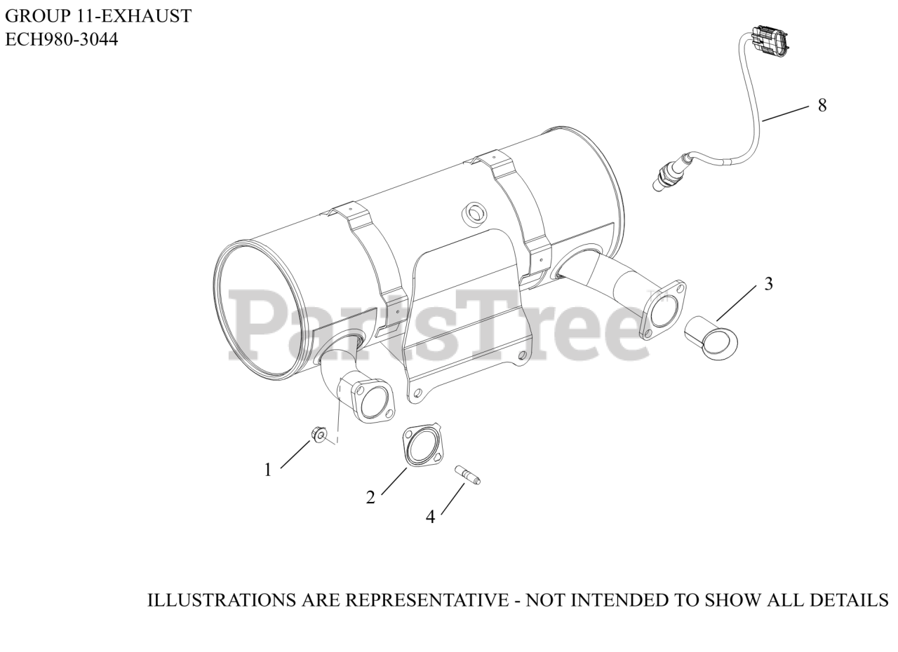 Kohler ECH9803044 Kohler Command PRO EFI Engine, Made for Kohler
