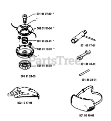 Husqvarna 16 R - Husqvarna String Trimmer (1986-10) *Accessories