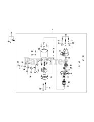MTD 4P90MUD - MTD Engine 4P90MUD Starter Assembly
