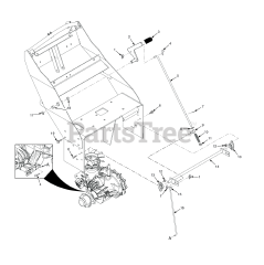 Scag SWZT52H-18FSE - Scag 52" Walk-Behind Mower, 18hp Kawasaki (SN: R5300001 - R5399999) BRAKE COMPONENTS