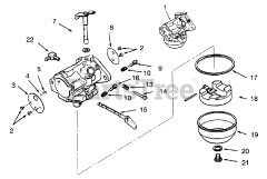 Toro 73320 (310-8) - Toro Garden Tractor (SN: 039000001 - 039999999) (1993)