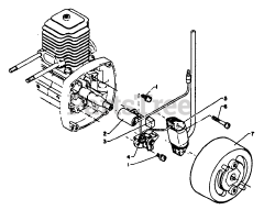 Echo SRM-200 D - Echo String Trimmer Ignition