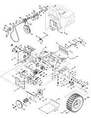 Cub Cadet 933 SWE (31AH95SV710) - Cub Cadet 33" Snow Thrower (2009)