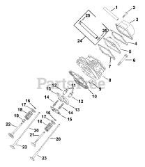 Kohler CS8.5-951507 - Kohler Command PRO Engine, Basic Version, 8.5hp, 6.34kW Head/Valve/Breather 4-7-12 TP-2536