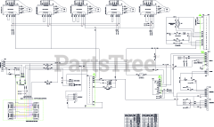 Ariens 997307 - Ariens Zenith E 52" Zero-Turn Mower, Electric, Rear-Discharge (SN: 001000 - 001499) Wiring Diagram