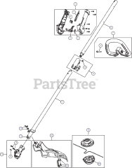 Murray M 2560 (41ADZ22C758) - Murray String Trimmer General Assembly