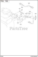 Subaru Robin EH252D23110 (EH25-2) - Subaru Robin Engine 760 Electric Device