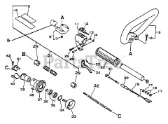 Echo SRM-2502 - Echo String Trimmer (SN: 0010201 - 0025000)