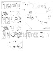 Briggs & Stratton 613477-0242-J1 - Briggs & Stratton Horizontal Engine