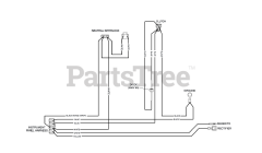 Scag SW36A-14FS - Scag 36" Walk-Behind Mower, 14hp Kawasaki (SN: N4200001 - N4299999) (Rev 01) ENGINE DECK WIRE HARNESS PART NO. 484302