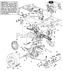 MTD 130-656-000 - MTD Lawn Tractor (1990) Parts04