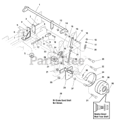 Ferris 1000Z (5901000) - Ferris 1000Z Series 48" Zero-Turn Mower, 21hp Kohler (SN: 2899 & Above)
