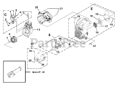 Homelite S 1400 (UT-20810) - Homelite Trimmer/Brush Cutter