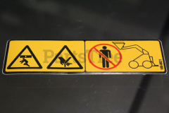 Toro 100-8821 Pinch Warning Decal